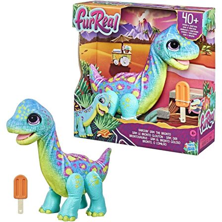 Fur Real Snackin Sam The Bronto F1739 Lisanslı Ürün
