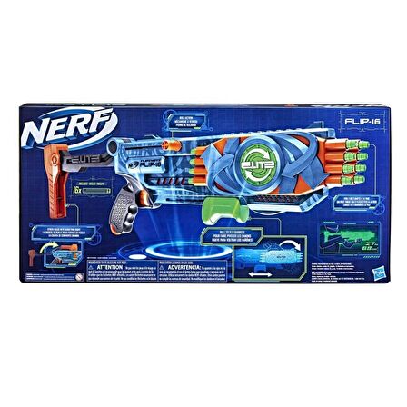 Nerf Elite 2.0 Flipshot 16 F2551 Lisanslı Ürün