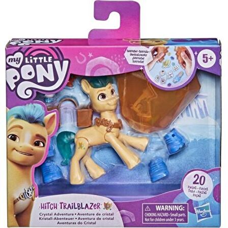 My Little Pony: Yeni Bir Nesil Kristal Macera Hitch Trailblazer Pony Figür - F3606