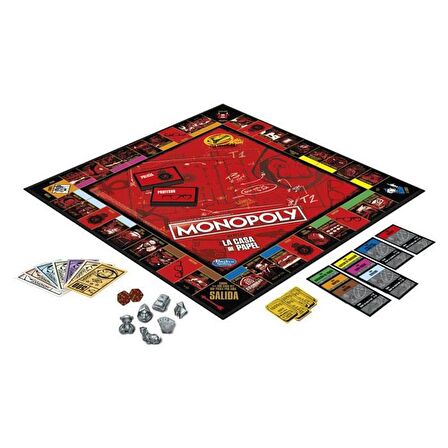 Monopoly La Casa De Papel F2725 Lisanslı Ürün