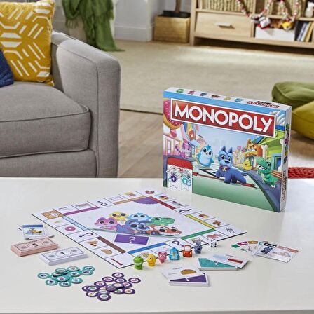 Monopoly Discover İlk Monopoly Oyunum F4436 Lisanslı Ürün