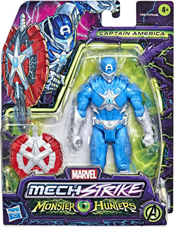 Marvel Avengers Mech Strike Monster Hunters -  Captain America -15 cm