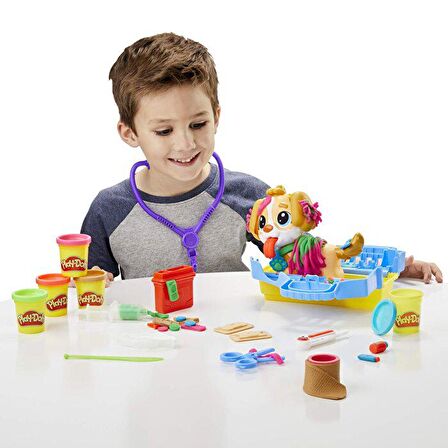 Play-Doh Veteriner Oyun Seti F3639 Lisanslı Ürün