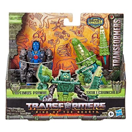 Transformers Rise Of The Beats Primal-Skullcruncher F3898 F4619 Lisanslı Ürün