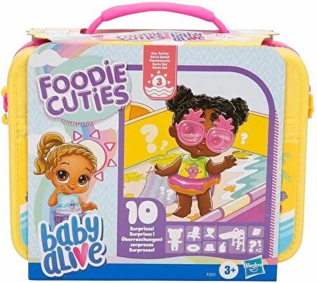 Baby Alive Foodie Cuties, Sürpriz Çanta, Seri 3, Güneş Serisi