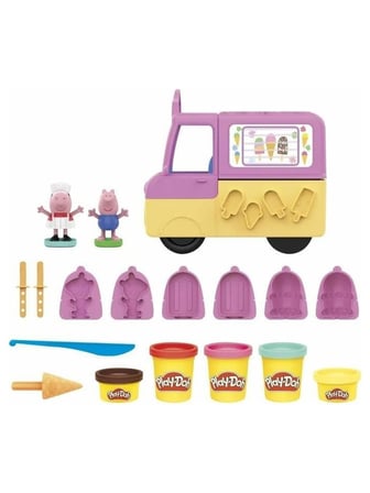 Hasbro Play-Doh Peppas Ice Cream Playset F3597