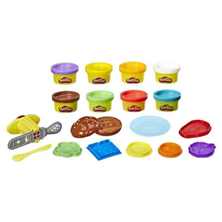 Play Doh Mutfak Atölyesi Hamburger E5112 E5472 Lisanslı Ürün