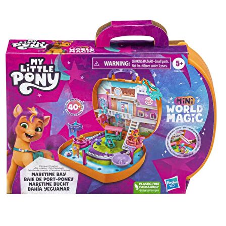 My Little Pony Mini Dünya Sihri: Kompakt Yaratıcı Oyun Seti Maretime Bay F3876-F5248