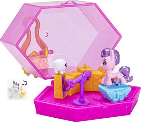 My Little Pony Mini Dünya Sihri: Kristal Sürpriz Figür Anahtarlık F3872 - Princess Petals