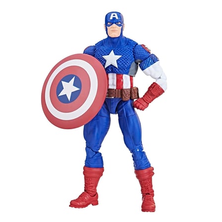 Marvel Legends Series Ultimate Captain America Aksiyon Figürü, The Avengers Classic Comics