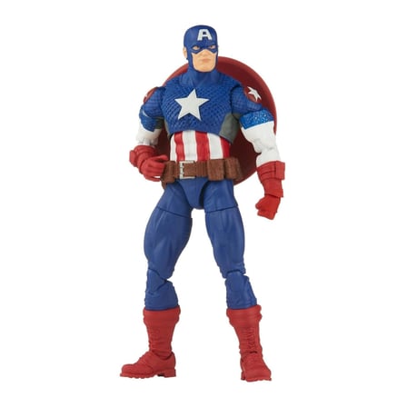 Marvel Legends Series Ultimate Captain America Aksiyon Figürü, The Avengers Classic Comics