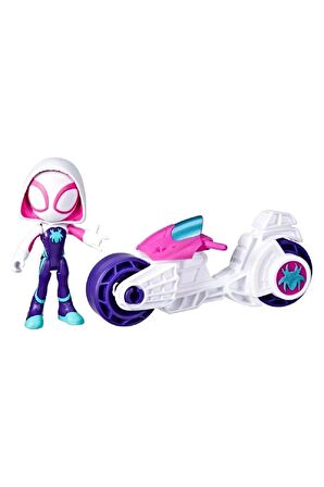 Spider And His Amazing Friends Motorsiklet Ve Figür F6777