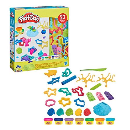 Play Doh Hayal Gücü Şekilleri Seti Su Altı