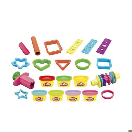 F7384 Play-Doh Creations Hayal Gücü Şekilleri Seti +3 yaş