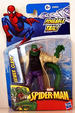 Marvel The Spider Man Sewer Clash Lizard - 9 cm