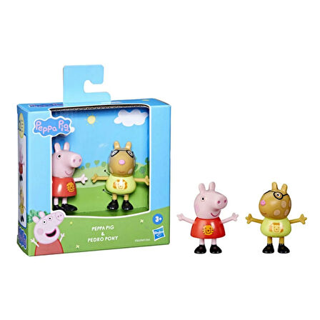 Peppa Pig Peppa'nın En İyi Arkadaşlari Oyun Seti Peppa And Pedro F6413-F7652