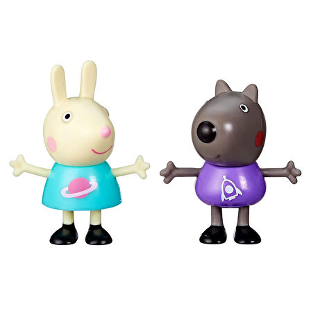 Peppa Pig Peppa'nın En İyi Arkadaşlari Oyun Seti Rebecca And Danny F6413-F7654