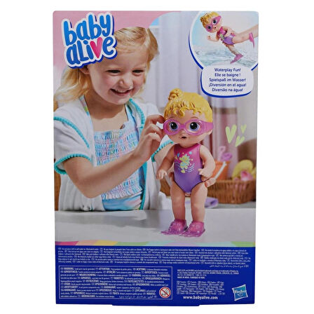 BABY ALİVE SUNNY SWİMMER KÜÇÜK YÜZÜCÜ OYUNCAK BEBEK