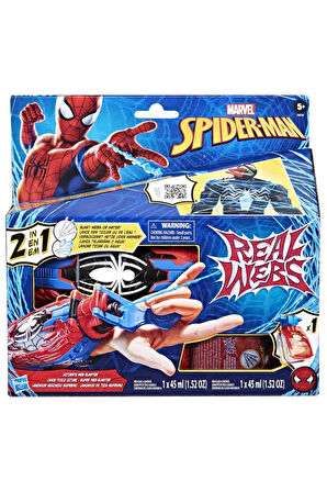 Spider Man Ağ ve Su Fırlatıcı F8734