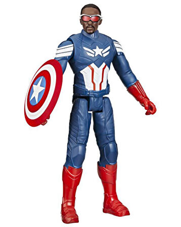 Captain America Brave New World Titan Hero Serisi Aksiyon Figürü 30cm F9276