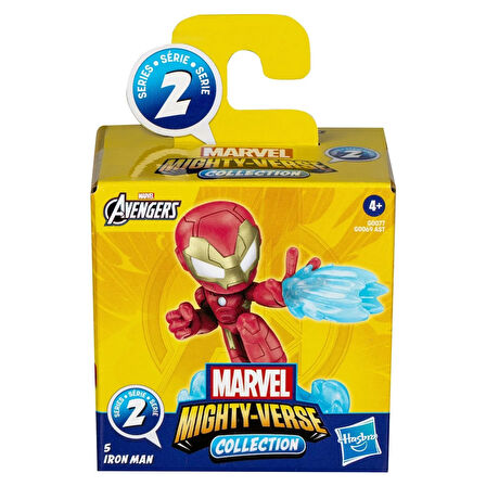 Avengers Mighty Verse Aksiyon Figürleri Iron Man G0069-G0077