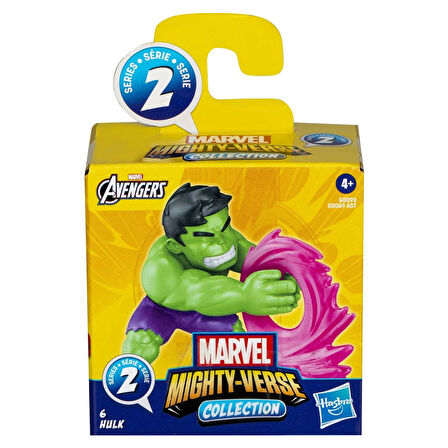 Avengers Mighty Verse Aksiyon Figürleri Hulk G0069-G0093