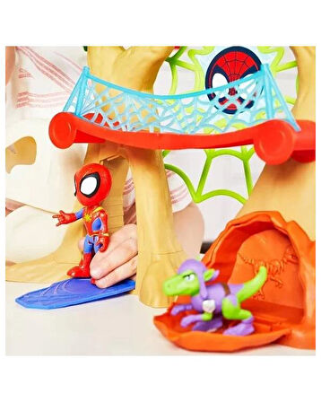 Spidey and His Amazing Friends Marvel Spider-Man Dino Webs Treehouse F9477