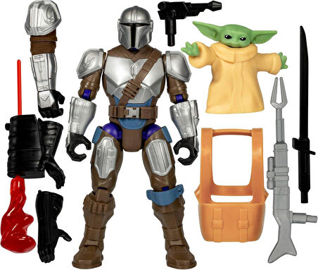 STAR WARS MIXMASHERS THE MANDALORIAN & GROGU F9481 G0300
