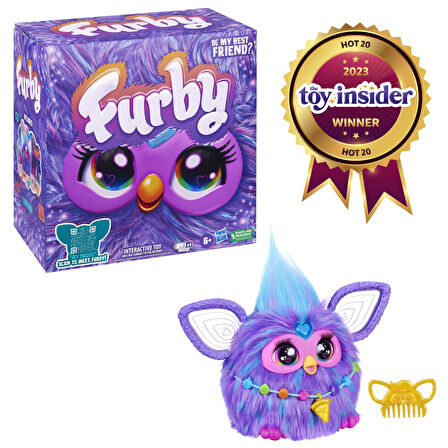 Furby Mor İnteraktif Pelüş Oyuncak