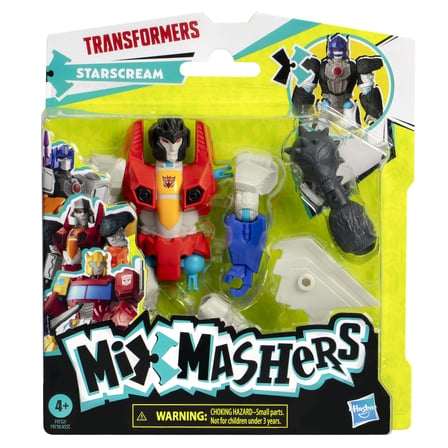 MixMashers Starscream kişisel kombine edilebilir aksiyon figürü ve aksesuarları