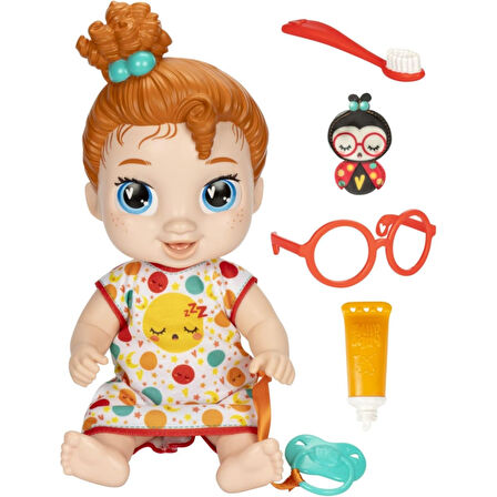 Baby Alive Uykucu Bebeğim Kırmızı Saçlı Dottie Doodle