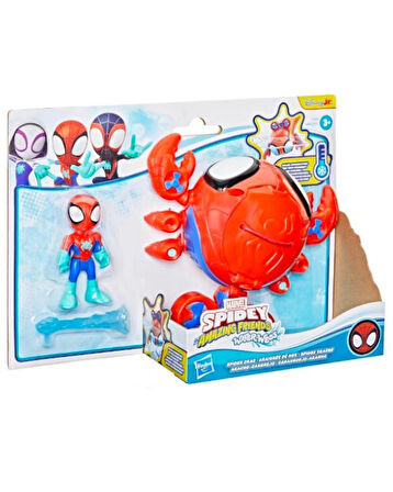 Marvel Spidey and His Amazing Friends Water Webs Örümcek Yengeç Figür Seti G1464