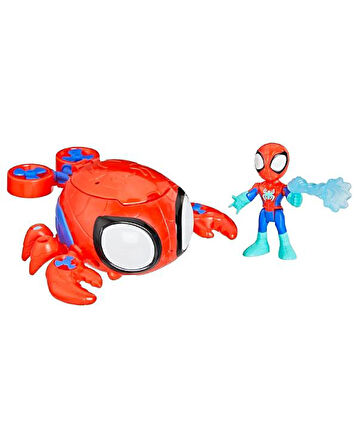 Marvel Spidey and His Amazing Friends Water Webs Örümcek Yengeç Figür Seti G1464