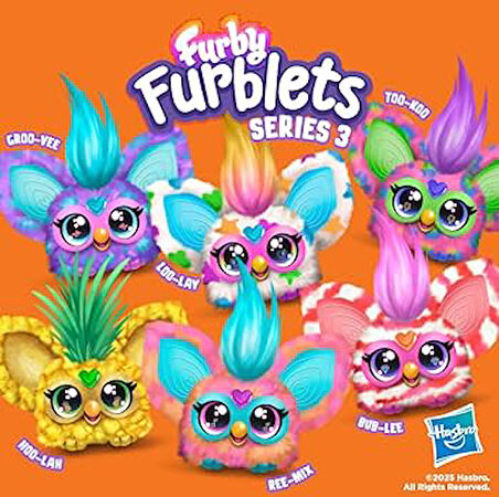 Furby Furblets Mini Friends F9703 6'lı Tam Set