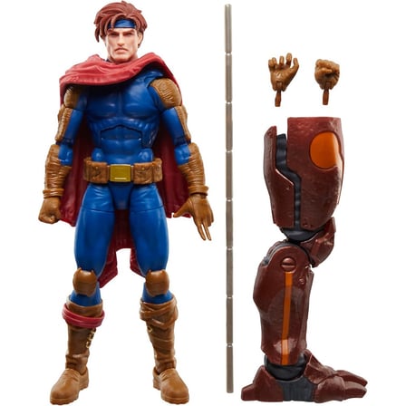Hasbro Marvel Legends Series Gambit Aksiyon Figürü, X-Men Comics