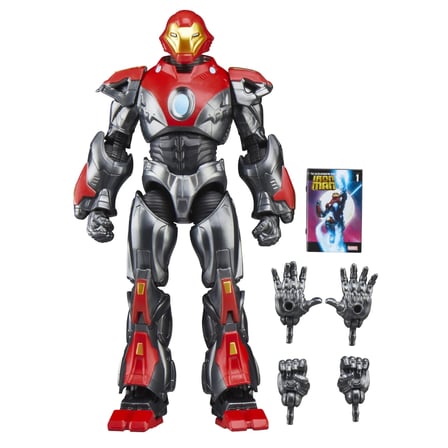 Hasbro Marvel Legends Ultimate Iron Man (Marvel Comics) Aksiyon Figürü, Çizgi Roman Aksesuarlı