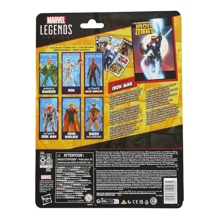 Hasbro Marvel Legends Ultimate Iron Man (Marvel Comics) Aksiyon Figürü, Çizgi Roman Aksesuarlı