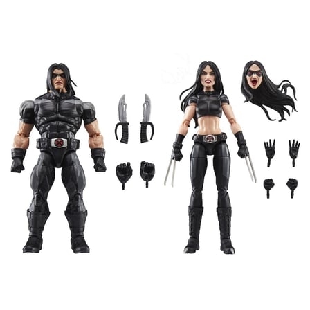 Hasbro Marvel Legends X-Force X-23 & Warpath, Marvel Comics İkili Aksiyon Figürü