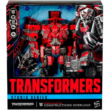 Transformers Studio Series Leader Class Constructicon Overload MTMTE Collection (Transformers: Revenge of the Fallen) Aksiyon Figürü
