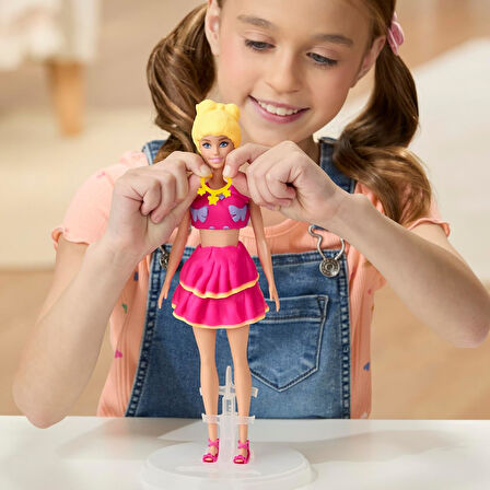 Play Doh Barbie Fırfırlar ve Fiyonklar Oyun Hamuru Seti