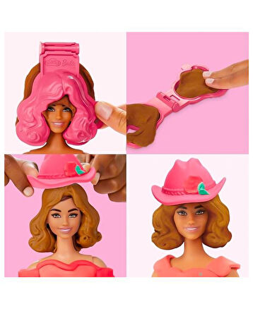 Play Doh Barbie Çiçekli ve Püsküllü Oyun Hamuru Seti G1360