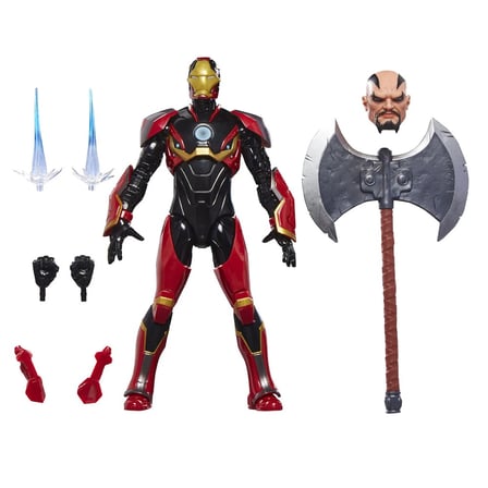 Hasbro Marvel Legends Iron Man (Mark 72), Iron Man Comics Aksiyon Figürü (Executioner BAF)