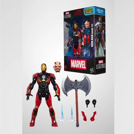 Hasbro Marvel Legends Iron Man (Mark 72), Iron Man Comics Aksiyon Figürü (Executioner BAF)