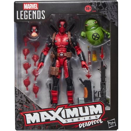 Hasbro Marvel Legends Maximum Series Deadpool (Deadpool Comics) Aksiyon Figürü