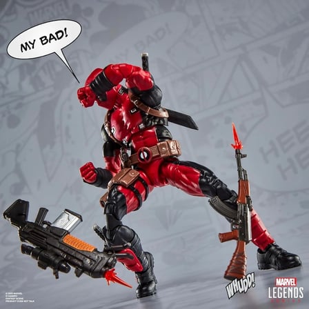 Hasbro Marvel Legends Maximum Series Deadpool (Deadpool Comics) Aksiyon Figürü
