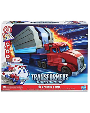 Transformers Earthspark Optimus Prime Savaş Tırı Oyun Seti G0750