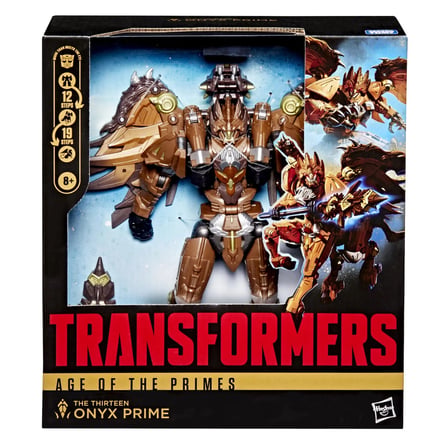 Hasbro Transformers Age of the Primes Leader Class The Thirteen Onyx Prime Aksiyon Figürü