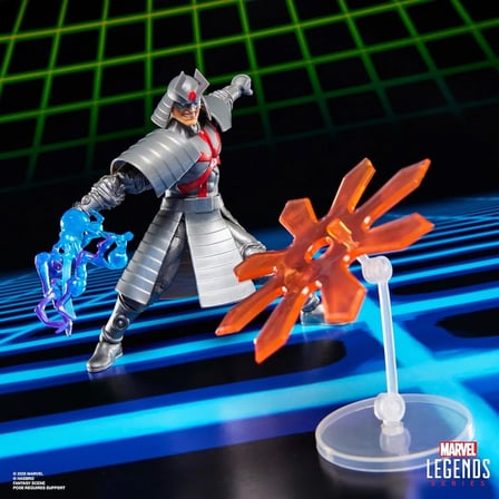 Hasbro Marvel Legends Gamerverse Wolverine vs Marvel's Silver Samurai (Retro Video Game) İkili Aksiyon Figür Seti