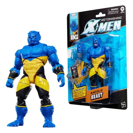 Hasbro Marvel Legends Marvel's Beast (X-Men Comics) Aksiyon Figürü, Çizgi Roman Aksesuarlı