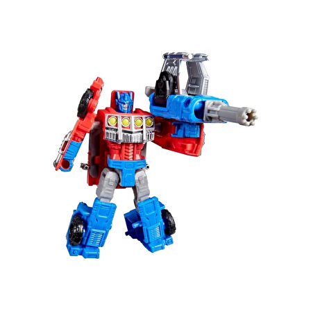 Transformers Cyberworld Armored Cyber Changers Optimus Prime G1054